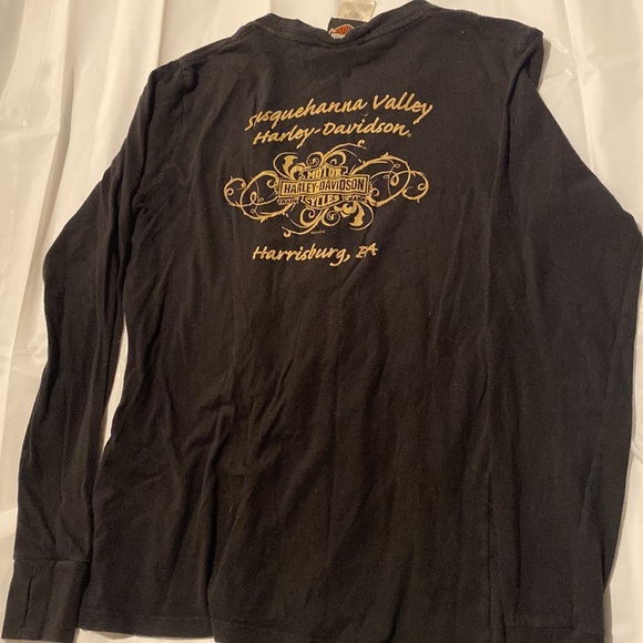Harley Davidson size small long sleeve - Picture 4 of 6